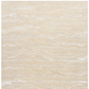 HomeRoots 3' Elegant Beige and Ivory Wool Abstract Hand-Tufted Area Rug - Perfect for Modern Spaces and Comfort 3' X 5' 375343