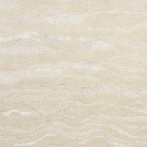 HomeRoots 3' Elegant Beige and Ivory Wool Abstract Hand-Tufted Area Rug - Perfect for Modern Spaces and Comfort 5' X 7' 375344