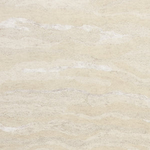 HomeRoots 3' Elegant Beige and Ivory Wool Abstract Hand-Tufted Area Rug - Perfect for Modern Spaces and Comfort 8' X 10' 375345