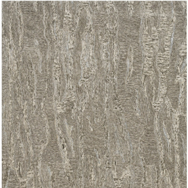 HomeRoots 3'' Sand and Gray Abstract Hand-Tufted Area Rug – Modern Artistry for Cozy, Versatile Spaces 3' X 5' 375355