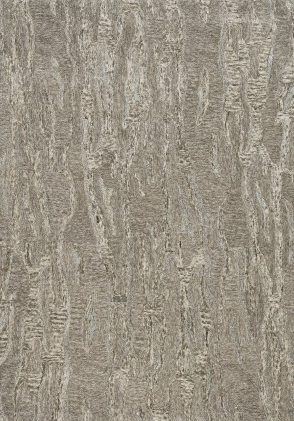 HomeRoots 3'' Sand and Gray Abstract Hand-Tufted Area Rug – Modern Artistry for Cozy, Versatile Spaces 5' X 7' 375356