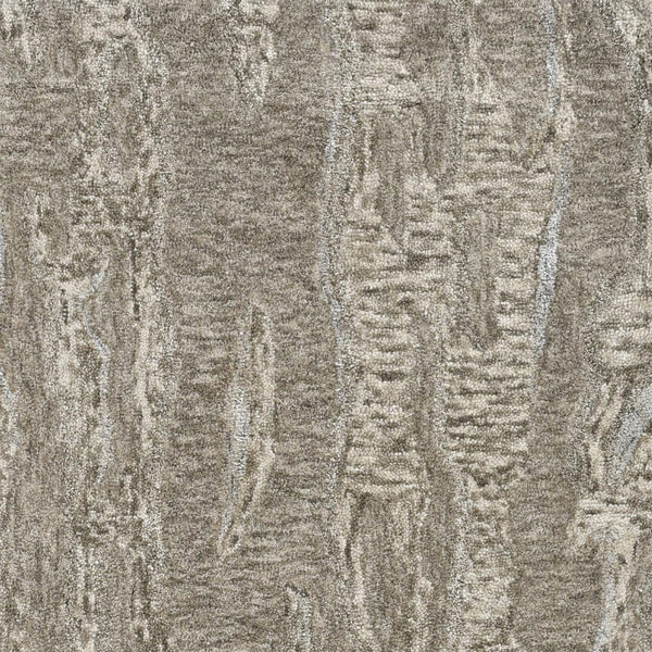 HomeRoots 3'' Sand and Gray Abstract Hand-Tufted Area Rug – Modern Artistry for Cozy, Versatile Spaces 5' X 7' 375356