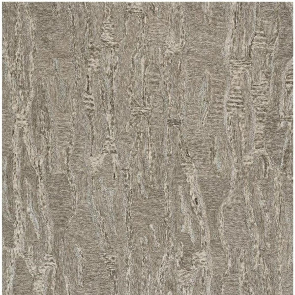 HomeRoots 8' Sand and Gray Abstract Hand-Tufted Area Rug - Artisan Crafted for Modern Spaces & Lasting Comfort 8' X 10' 375357