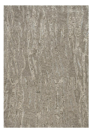 HomeRoots 8' Sand and Gray Abstract Hand-Tufted Area Rug - Artisan Crafted for Modern Spaces & Lasting Comfort 8' X 10' 375357