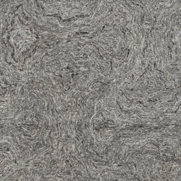 HomeRoots 3'' Gray Abstract Hand-Tufted Area Rug – Contemporary Design for Minimalist & Industrial Spaces 5' X 7' 375364