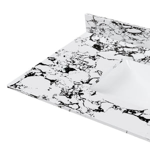 English Elm 43"X22" Bathroom Vanity Top With Undermount Sink & Backsplash In Panda White - Durable & Stylish! W509P362107