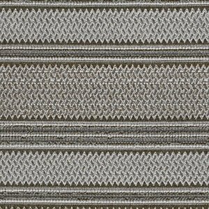 Homeroots 3' X 8' Gray Southwestern Indoor Outdoor Area Rug  Polypropylene 375546