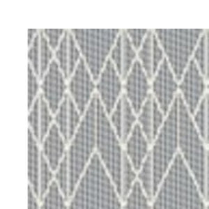 Homeroots 2' X 8' Grey Geometric Lines Runner Rug  Polypropylene 375552