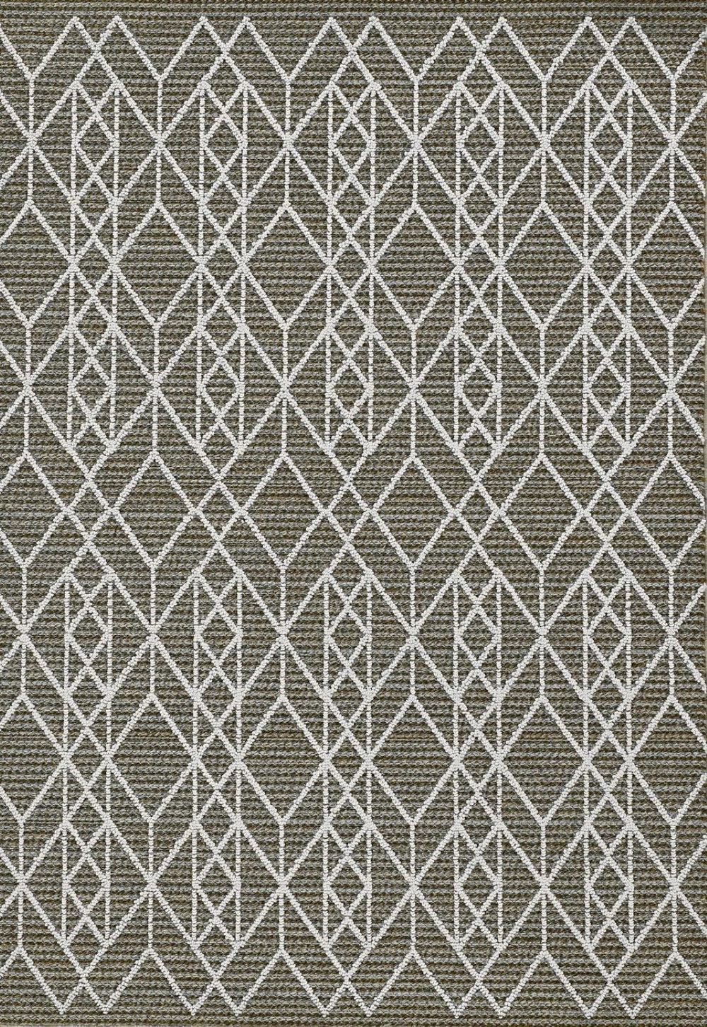 HomeRoots 4' Gray Southwestern Indoor/Outdoor Area Rug - Stylish, Durable, and Low-Maintenance for Any Space 4' x 6' 375553