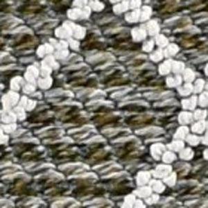 HomeRoots 4' Gray Southwestern Indoor/Outdoor Area Rug - Stylish, Durable, and Low-Maintenance for Any Space 8' x 10' 375556
