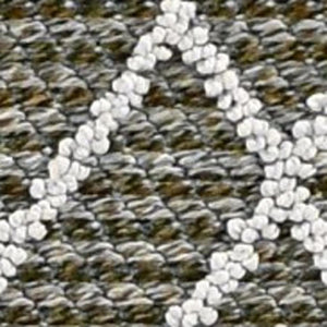 HomeRoots 4' Gray Southwestern Indoor/Outdoor Area Rug - Stylish, Durable, and Low-Maintenance for Any Space 8' x 10' 375556