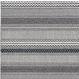 Homeroots 8' X 10' Taupe Striped Area Rug  Polypropylene 375574