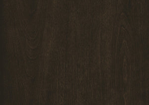 English Elm Modern Birch Veneer End Table with Glass Top Drawer and Open Shelf for Living Rooms B011P460074