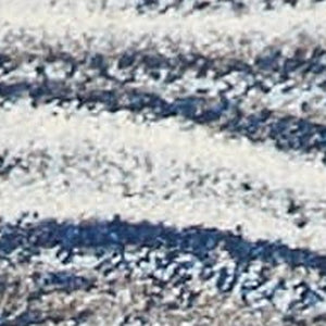 HomeRoots 7' Blue and Beige Abstract Area Rug - Modern, Stain-Resistant, Plush Comfort for Stylish Living Spaces 7' X 10' 375608