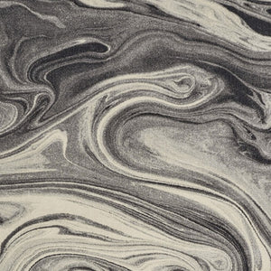 HomeRoots 8' Modern Abstract Shag Area Rug in Ivory, Black & Gray - Plush Comfort for Stylish Living Spaces 8' X 10' 375613