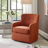 Madison Park Adele Transitional Swivel Chair MP103-0237 Spice