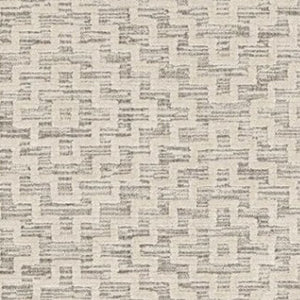 HomeRoots 12' Gray and Ivory Geometric Area Rug - Modern Elegant Design for Living Spaces and Comfort Underfoot 8' X 11' 375686