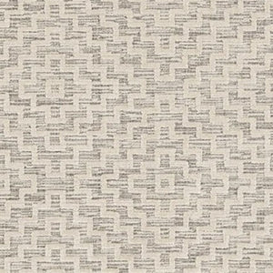 HomeRoots 12' Gray and Ivory Geometric Area Rug - Modern Elegant Design for Living Spaces and Comfort Underfoot 8' X 11' 375686