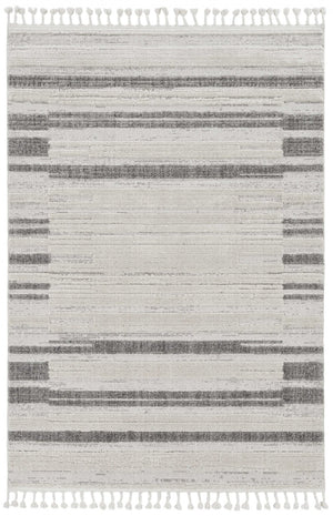HomeRoots 12' Gray and Ivory Abstract Area Rug - Contemporary Design for Modern Living Spaces and Décor 12' X 15' Rectangle 375688