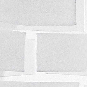 Homeroots 12" Mouth Blown Frosted Crystal European Made Wall Design Vase  Lead Free Crystal 375738