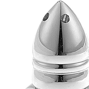 Homeroots Individual Silver Crystal Salt And Peppers  Gift Boxed 6 Pc Set   375761