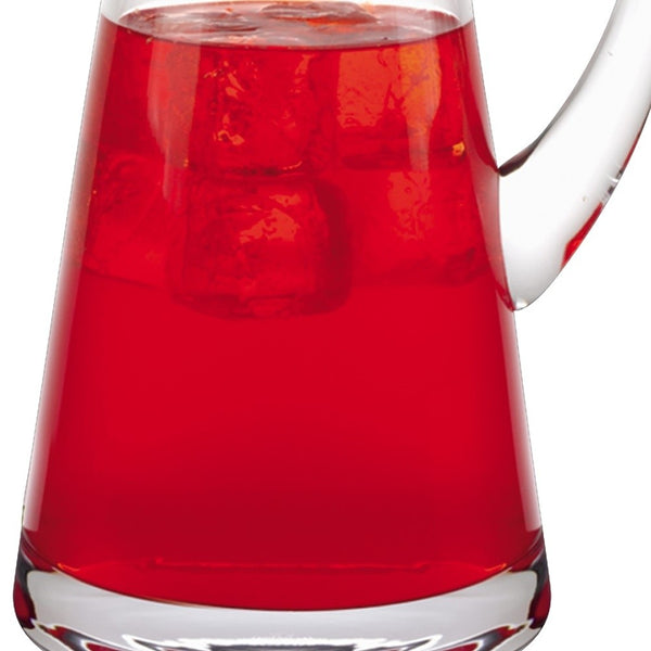 Homeroots 10 Mouth Blown Crystal European Made Lead Free Crystal Pitcher 54oz   375818