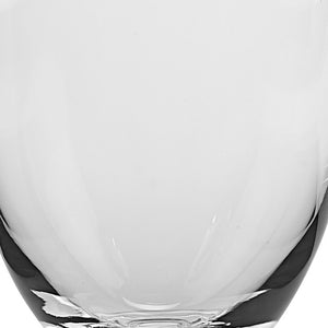 Homeroots 12 Mouth Blown Crystal European Made Trophy Vase  Lead Free Crystal 375819