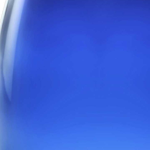 Homeroots 9 Mouth Blown Crystal European Made Midnight Blue Crystal Vase  Lead Free Crystal 375821