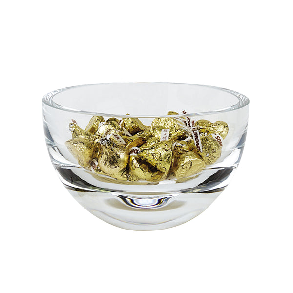 Homeroots 6 Mouth Blown Crystal European Made Bowl   375836