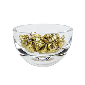 Homeroots 6 Mouth Blown Crystal European Made Bowl   375836