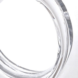 Homeroots Mouth Blown Lead Free Crystal Pitcher  28 Oz   375884