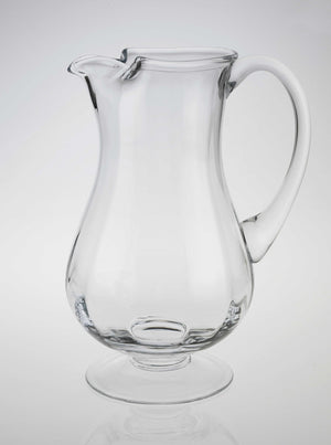 Homeroots Mouth Blown Lead Free Crystal Pitcher 54 Oz   375887