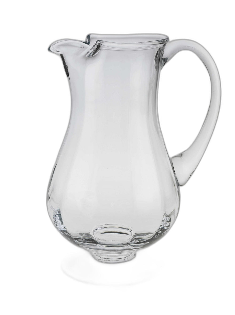 Homeroots Mouth Blown Lead Free Crystal Pitcher 54 Oz   375887