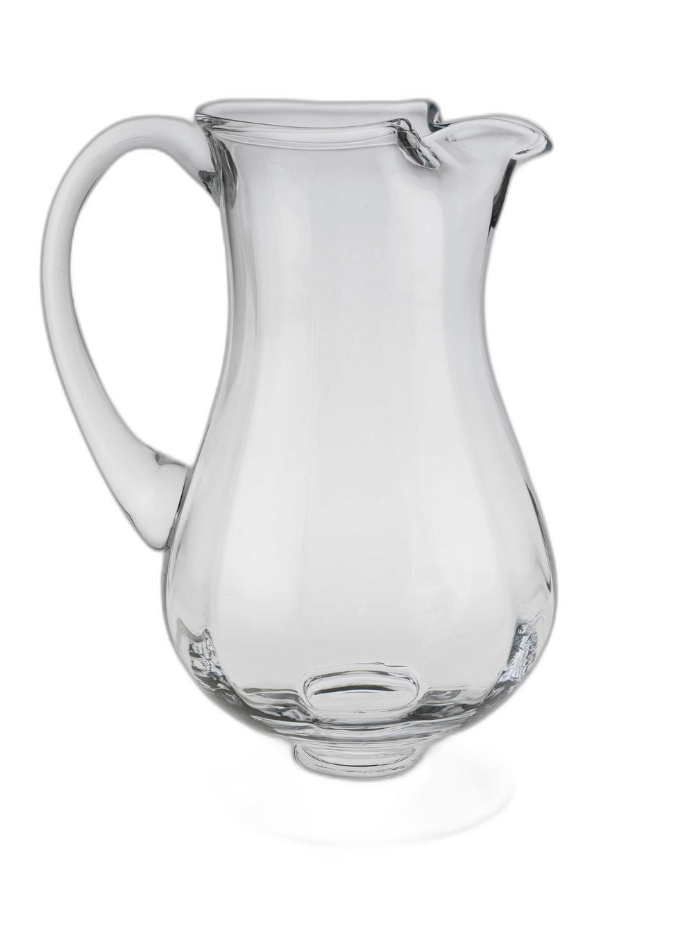 Homeroots Mouth Blown Lead Free Crystal Pitcher 54 Oz   375887