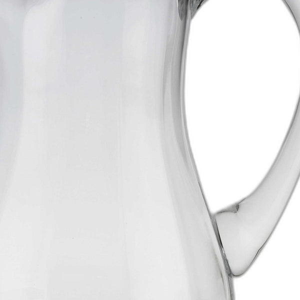 Homeroots Mouth Blown Lead Free Crystal Pitcher 54 Oz   375887