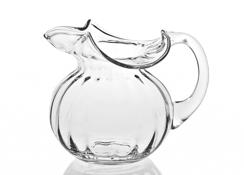 Homeroots Mouth Blown Glass Pitcher  42 Oz   375892