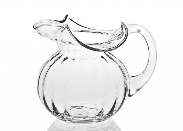 Homeroots Mouth Blown Glass Pitcher  42 Oz   375892