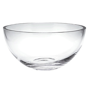 Homeroots 10 Mouth Blown Glass Salad Or Fruit Bowl   375896