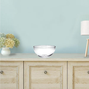 Homeroots 10 Mouth Blown Glass Salad Or Fruit Bowl   375896