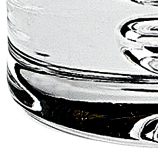 Homeroots Mouth Blown Crystal Lead Free Hiball Glass 13 Oz  4 Pc Set   375904