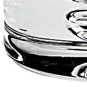 Homeroots Mouth Blown Crystal Lead Free Hiball Glass 13 Oz  4 Pc Set   375904