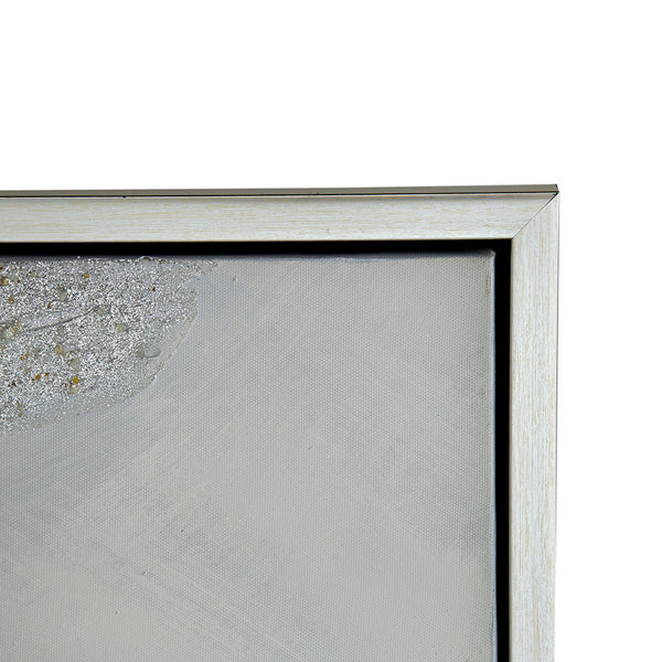 English Elm 70.9X19.7" 'See The Vision' Hand-Painted Gray Landscape Wall Art For Calming Home Décor & Focal Point W2078P313338