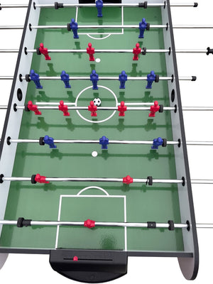English Elm Soccer Foosball Table 4 Foot Mdf Build for Game Room Family Fun Indoor Play W1936P308767