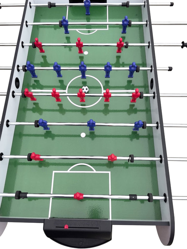 English Elm Soccer Foosball Table 4 Foot Mdf Build for Game Room Family Fun Indoor Play W1936P308767