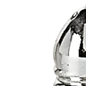 Homeroots Handcrafted Crystal & Silver Square Salt And Pepper Shaker Set – Elegant, Durable, Eco-friendly Design   376097