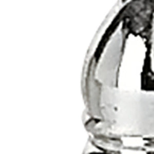 Homeroots Handcrafted Crystal & Silver Square Salt And Pepper Shaker Set – Elegant, Durable, Eco-friendly Design   376097