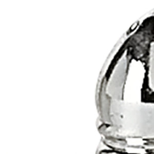 Homeroots Handcrafted Crystal & Silver Square Salt And Pepper Shaker Set – Elegant, Durable, Eco-friendly Design   376097