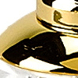 Homeroots Handcrafted Crystal Blue Salt And Pepper Shakers - Elegant Glass Décor For Home, Gifts & Hosting   376098