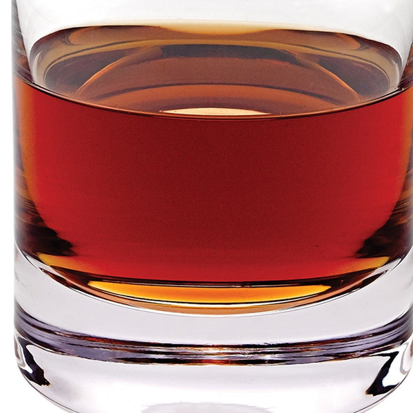 Homeroots Mouth Blown European Crystal Decanter 28 Oz   376140