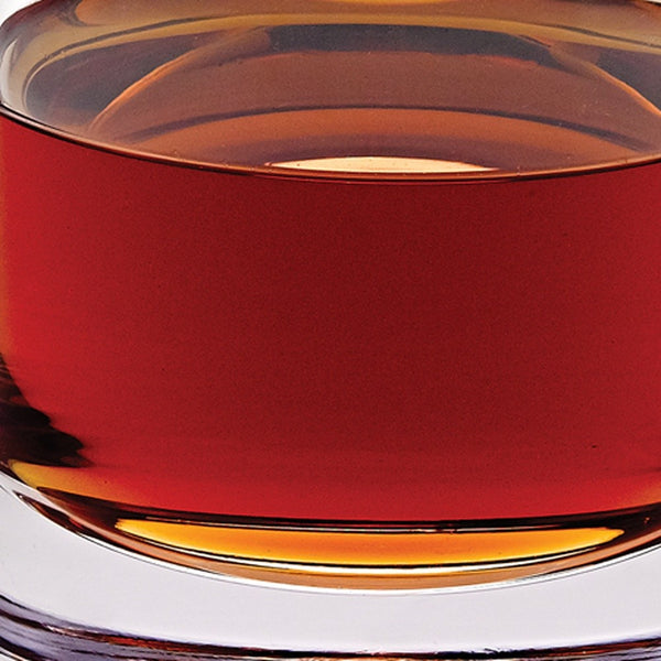 Homeroots Mouth Blown European Crystal Decanter 28 Oz   376140